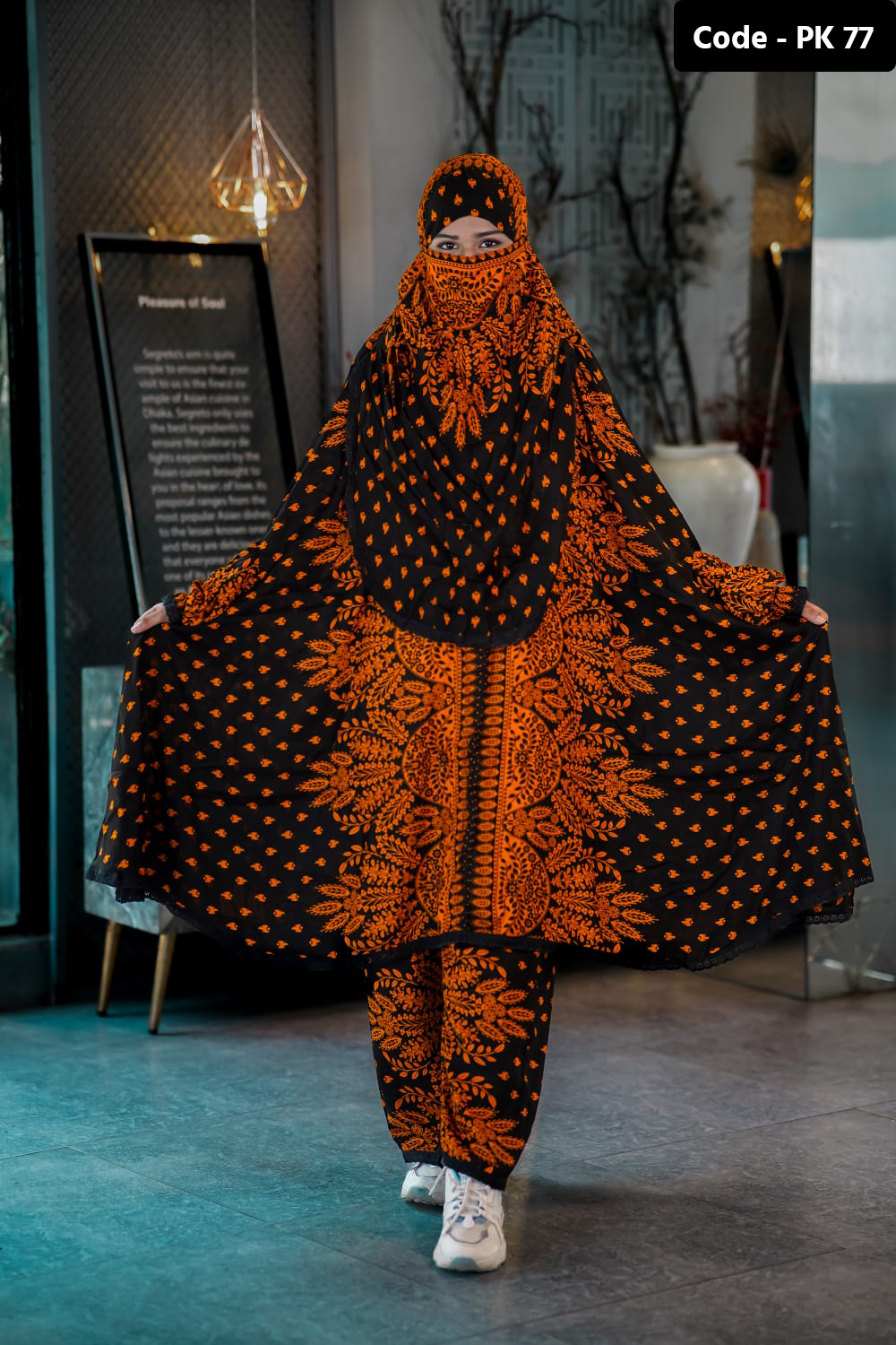 Plazo Khimar Set 77