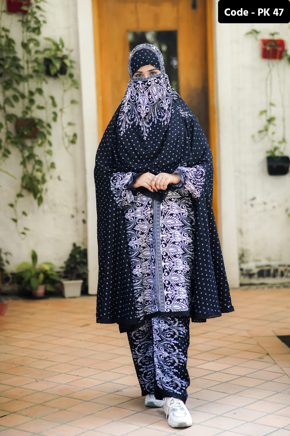 Plazo Khimar Set 47