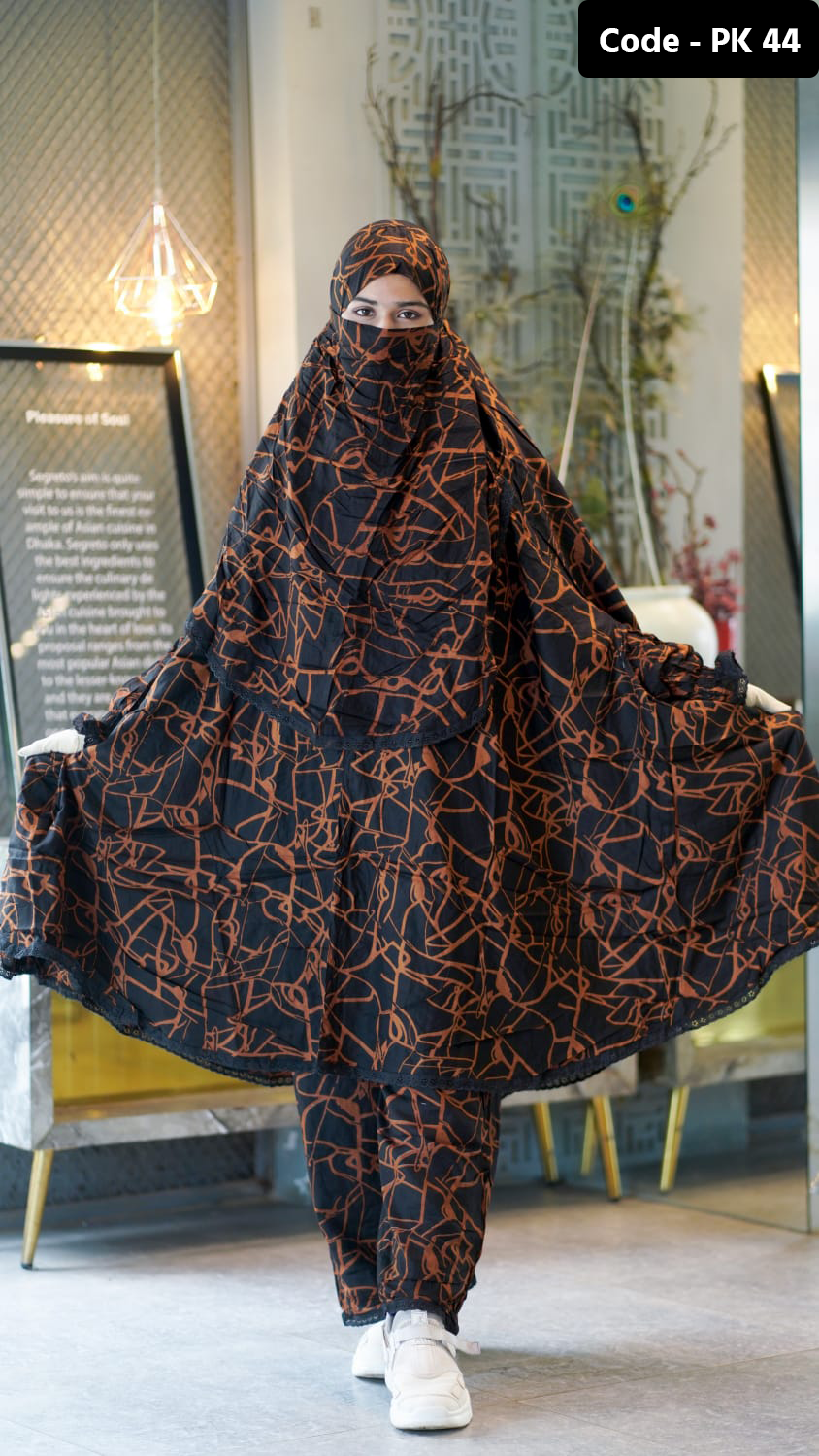 Plazo Khimar Set 44