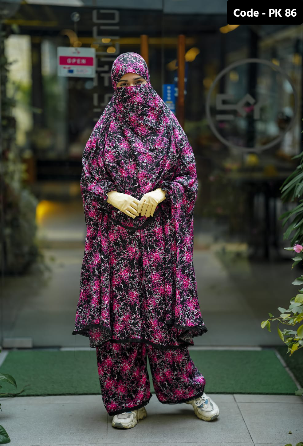Plazo Khimar Set 86