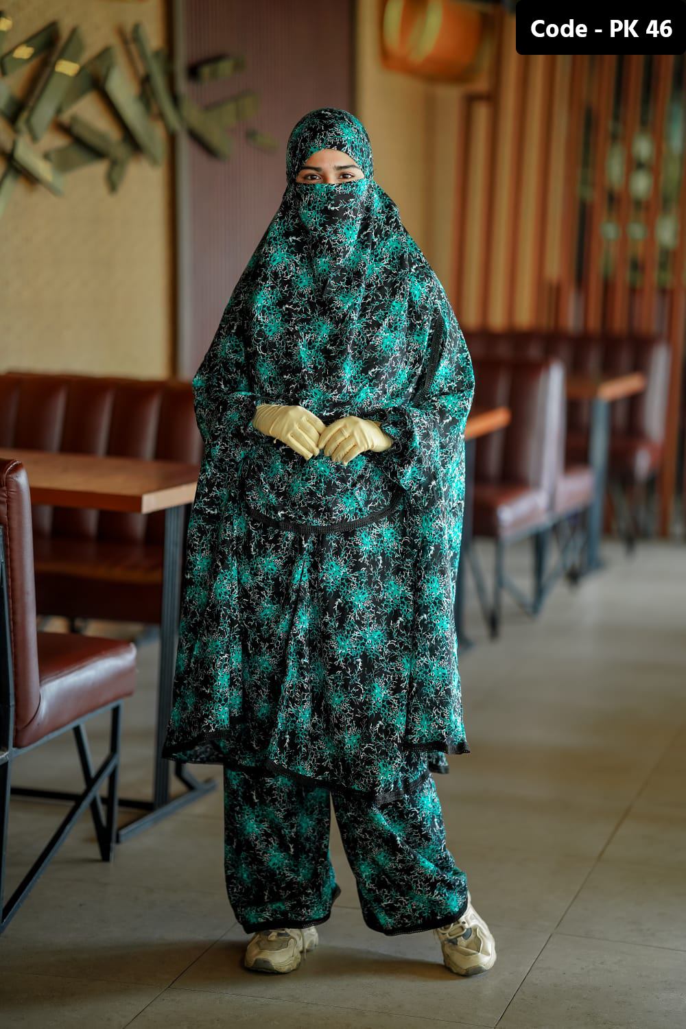 Plazo Khimar Set 46