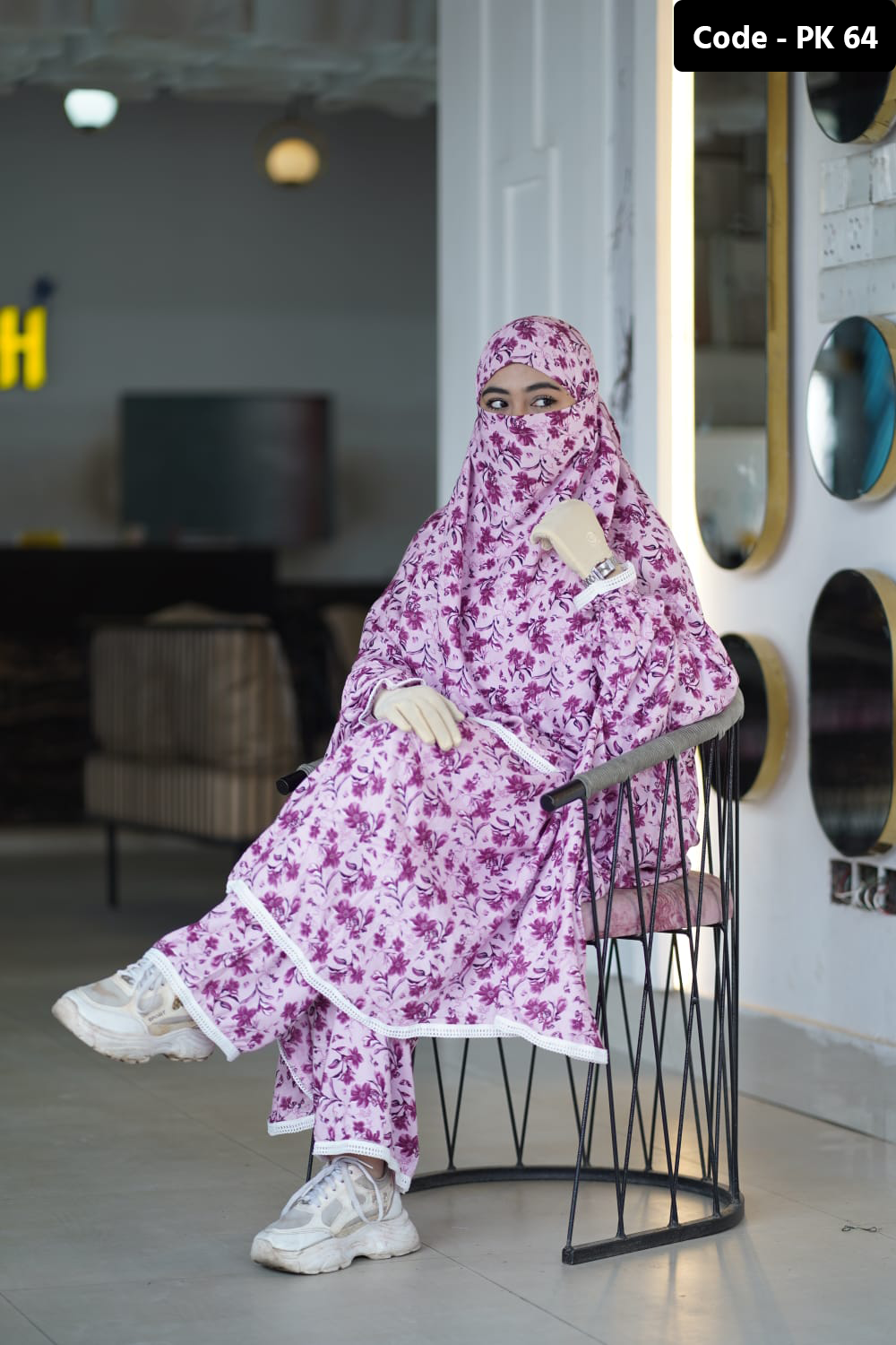 Plazo Khimar Set 64