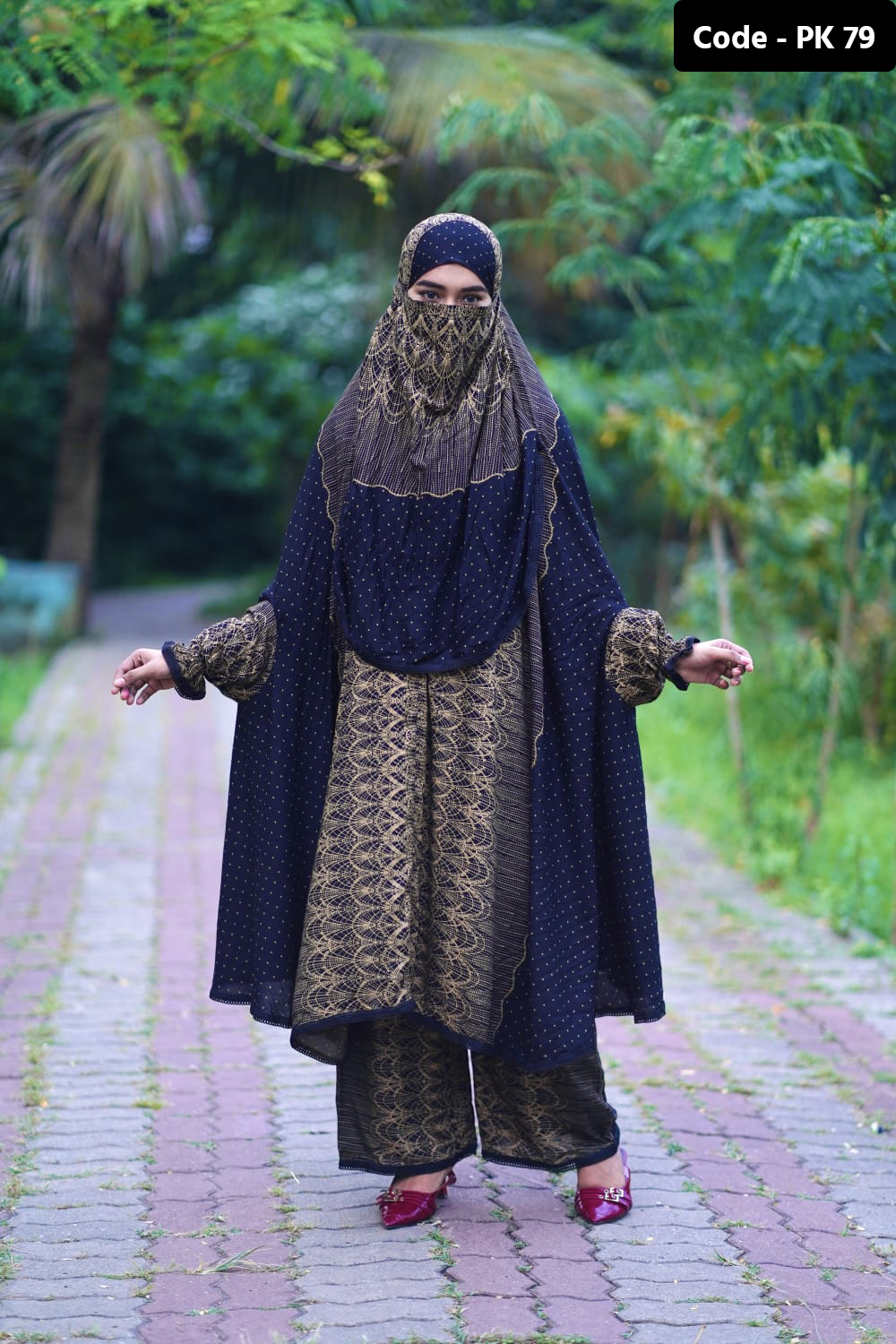 Plazo Khimar Set 79
